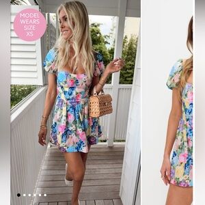 Show Me Your Mumu Sylvia Skort dress XS Flower Shop